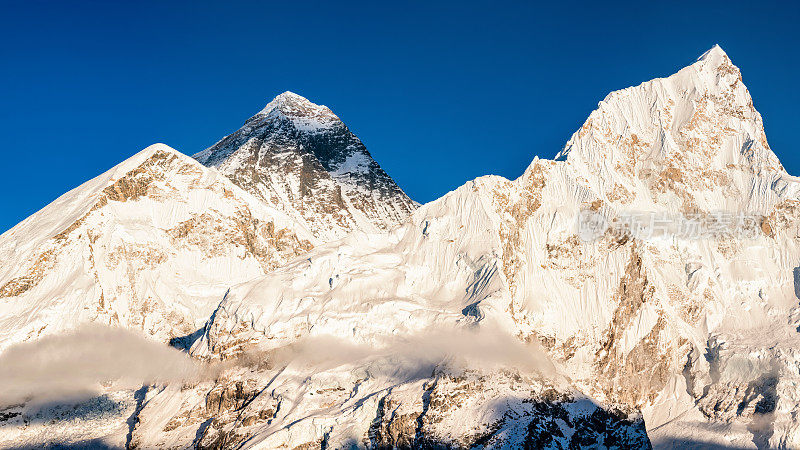 珠穆朗玛峰，Nuptse全景图62MPix XXXXL